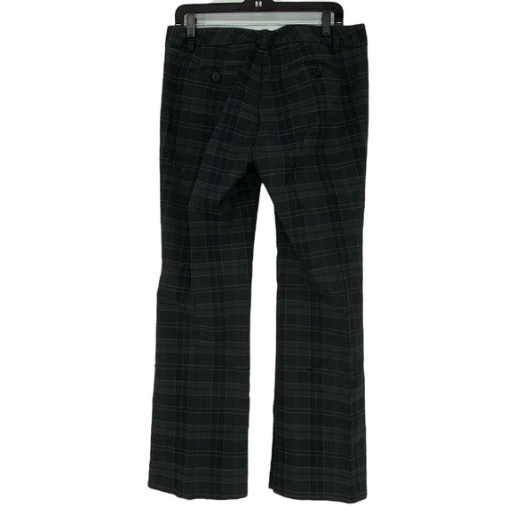 Tommy Hilfiger Plaid Y2K Bootcut Gray & Black Pants Women's size 8 - Picture 2 of 13